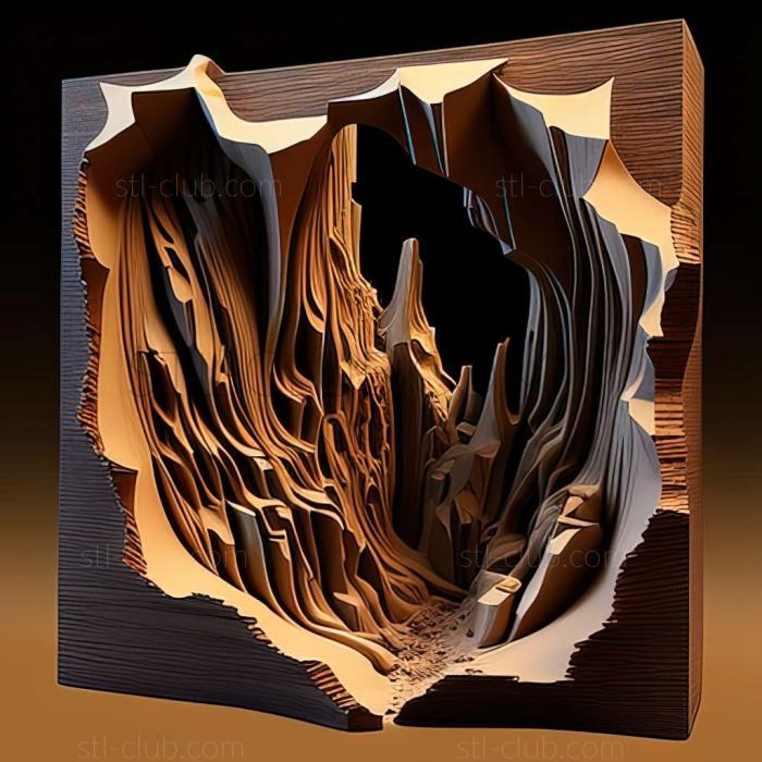 3D model Uriels Chasm (STL)